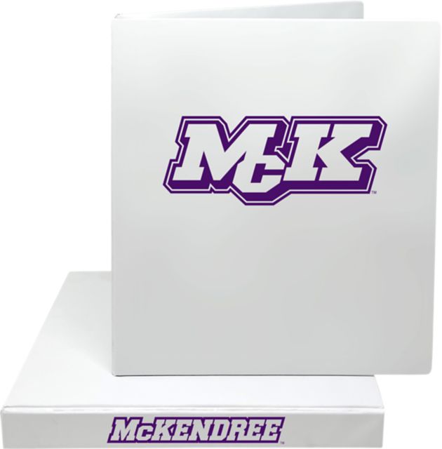 McKendree University 1'' Vinyl Binder