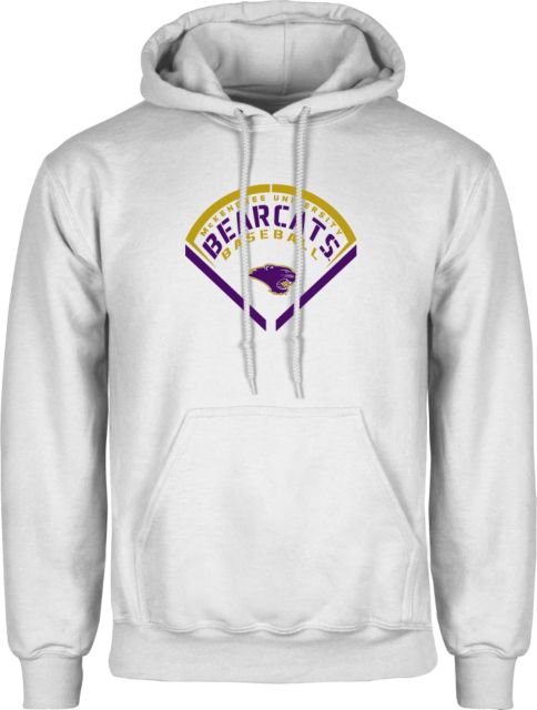 McKendree Fleece Hoodie Bearcats Baseball Stencil Diamond - ONLINE ONLY